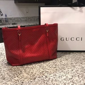 100% authentic NEW GUCCI guccissima handbag tote